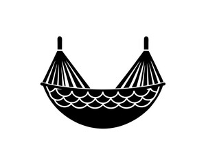 Fototapeta premium creative details Hammock Icon vector illustration