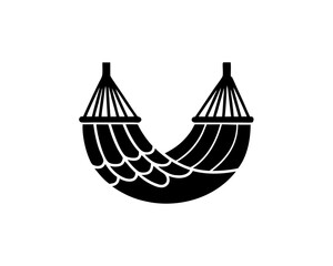 creative details Hammock Icon vector illustration