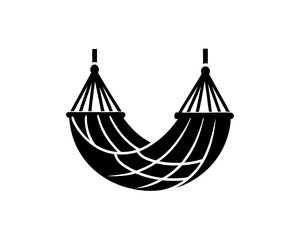creative details Hammock Icon vector illustration