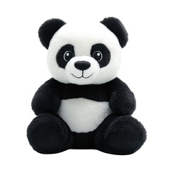 panda plush toy png isolated on transparent background