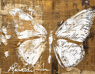 Watercolor landscape background