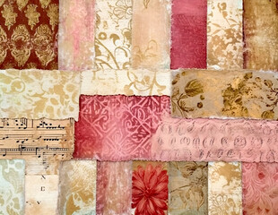 Watercolor landscape background