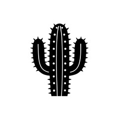 creative details Cactus Icon vector illustration