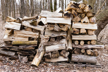stack of firewood