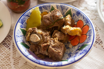 beef for caldo de res guatemala traditional food