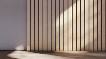 empty interior room shadow wall space background mock up architecture sunlight.