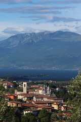 Fototapeta premium veduta sul lago di garda