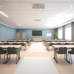 Fototapeta premium office conference table isolated on a transparent background 