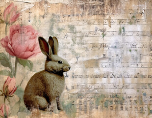 Watercolor landscape background