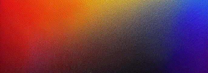 Obraz premium Vibrant abstract grainy color gradient background, glowing abstract wave, noise texture backdrop
