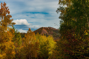 Golden Autumn in the Samarskaya Luka National Park, near the village of Shiryaevo!