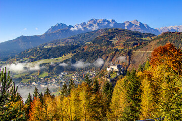 Die Burg Hohenwerfen in Werfen