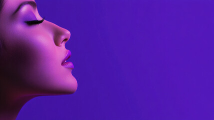 profile of a woman
