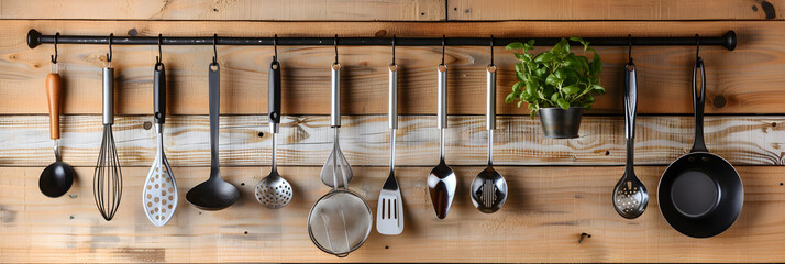 Stylish and Functional Utensil Storage Ideas for a Rustic Kitchen Decor