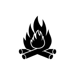 creative details Campfire Icon vector illustration