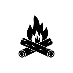 creative details Campfire Icon vector illustration
