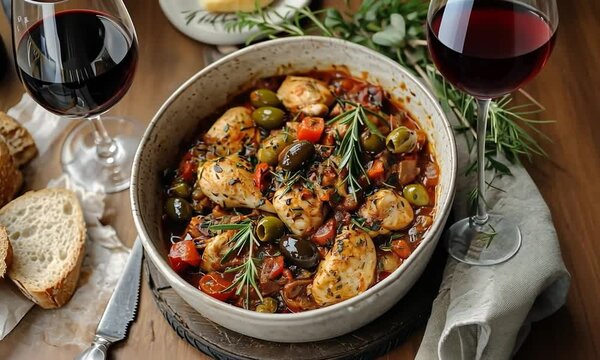 pollo alla cacciatora video italian cuisine