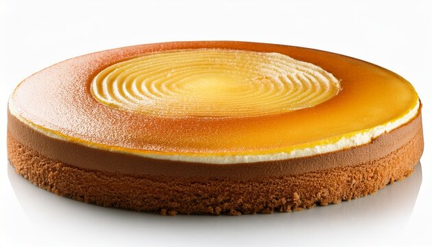 famous hungarian dobos torte cake with clipping path