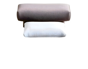Obraz premium White and gray pillows for comfort and design