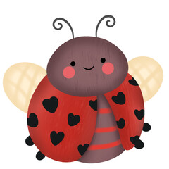 Cute Ladybug illustration
