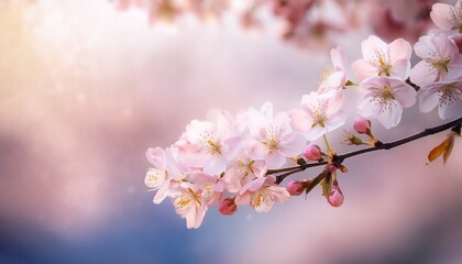 Fototapeta premium pink cherry blossom