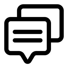 chat icon for illustration