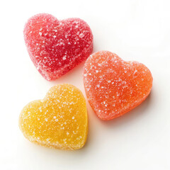 heart shaped candies