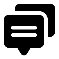 chat icon for illustration