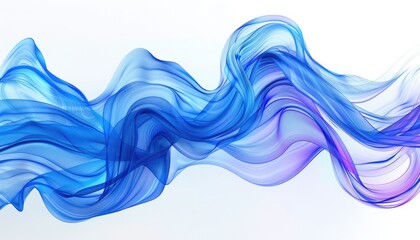 Aesthetic wallpaper with abstract wave background with attractive and colorful color Generate AI