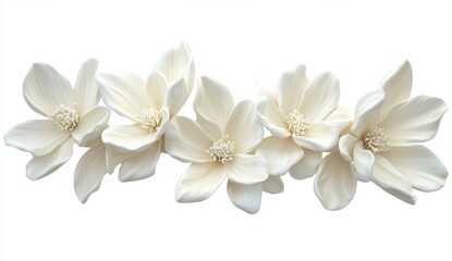 Elegant cream magnolia blossoms arrangement