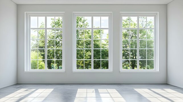 Empty Room with Windows