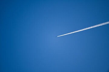 airplane in the sky