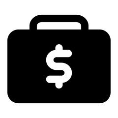 money bag icon for illustration