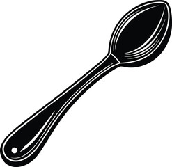 spoon isolated on white