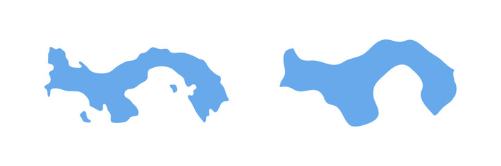 Panama country silhouette