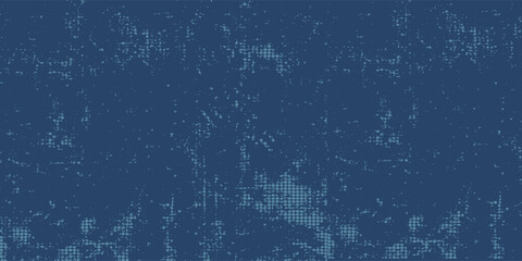 Stars Modern Halftone Geometry Pattern Vector Smooth Camber Border Blue Abstract Background. Checkered Faded Particles Curve Line Subtle Texture.