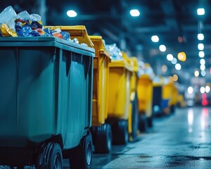 Waste management companies using AI to reduce plastic waste and improve recycling efficiency, Waste Management, Data-driven and sustainable