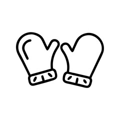 bw gloves , christmas