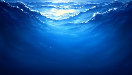 Deep Ocean Sunlight for Underwater Wavescape.