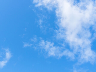 春の空　ひと時の晴れ間の青空04