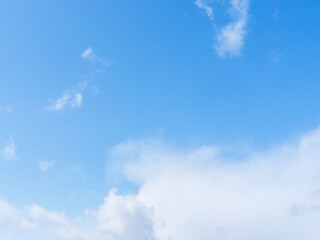 春の空　ひと時の晴れ間の青空07