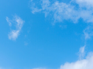 Obraz premium 春の空 ひと時の晴れ間の青空08