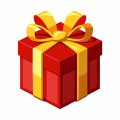 gift box isolated on white background
