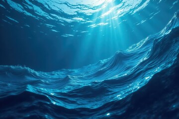 Deep ocean, swirling dark blue water textures , water, dynamic, sea