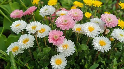 Meadow With Lots Of Background Digital Background