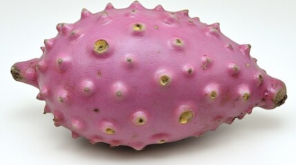 Obraz premium Pink kiwano melon studio shot, white background
