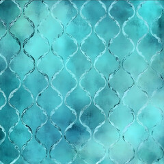 Fototapeta premium turcoise texture background texture with soft hijazi patterns reallyy discrete simple