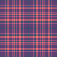 Elegant coral and purple plaid pattern.  Perfect for textile design, fashion, website backgrounds, or any project needing a sophisticated, textured feel.
