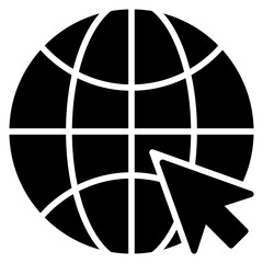 Worldwide Solid Icon