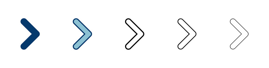 Obraz premium Arrow icon vector isolated on white background. Arrow symbol. Arrow vector icon